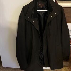 Michael Kors Men's Dark Raincoat